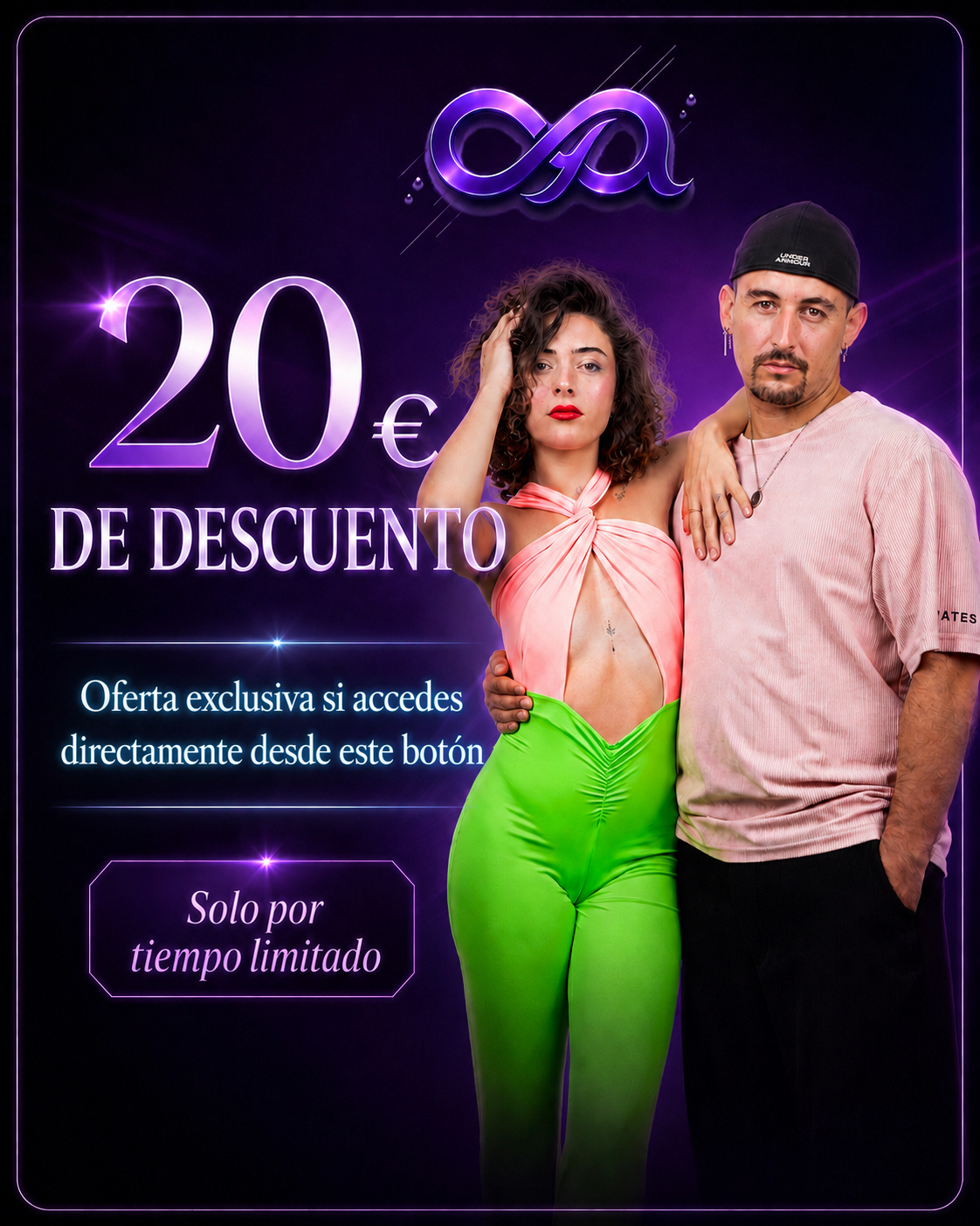 Oferta exclusiva de 20 euros de descuento